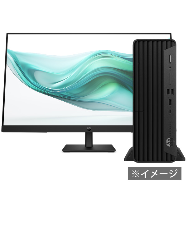 HP Pro SFF 400 G9＋HP Series 3 Pro 327ph FHD (27インチ)セット5年間訪問修理(ハードウェア)