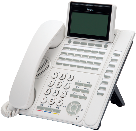 32ボタン・多機能電話機 NEC AspireWX DT500(ホワイト)