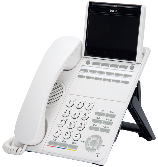 12ボタン・IP多機能電話機 NEC AspireWX DT900(ホワイト)
