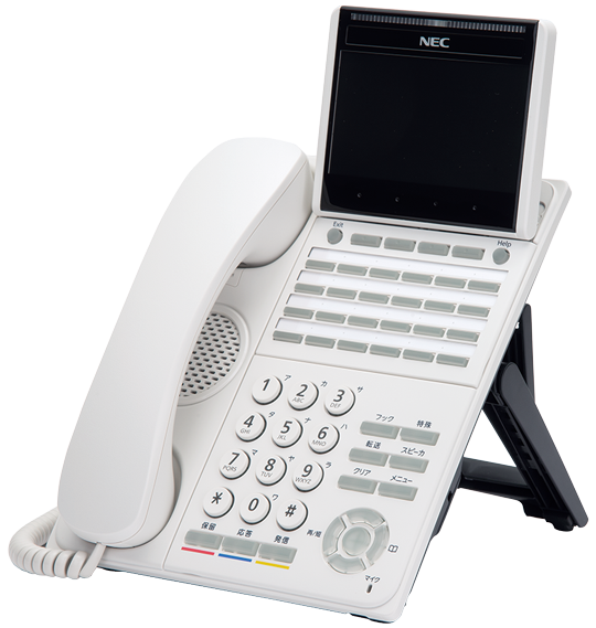 24ボタン・IP多機能電話機 NEC AspireWX DT900(ホワイト)