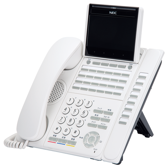32ボタン・IP多機能電話機 NEC AspireWX DT900(ホワイト)