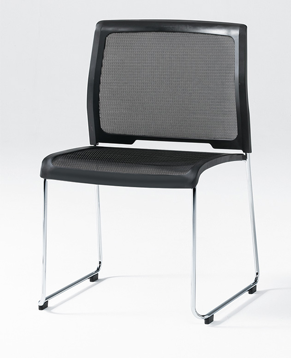 スタッキングチェア CSSシリーズ CSS-113BK ブラック